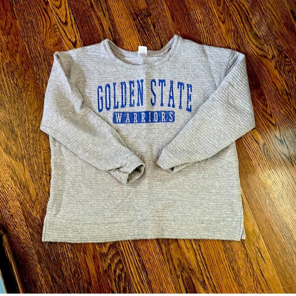 Gray Golden State Warriors Sweatshirt